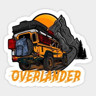 Land Cruiser Overlander - Orange Sticker